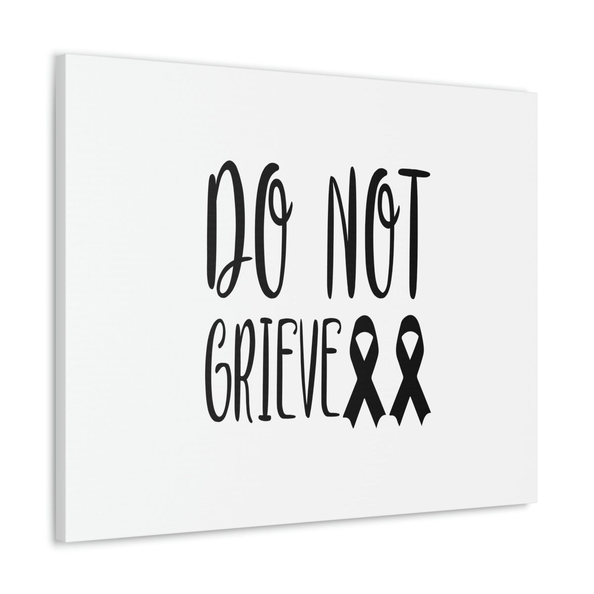 Scripture Walls Do Not Grieve Revelation 21:4 Ribbons Christian Wall Art Bible Verse Print Ready to Hang Unframed-Express Your Love Gifts