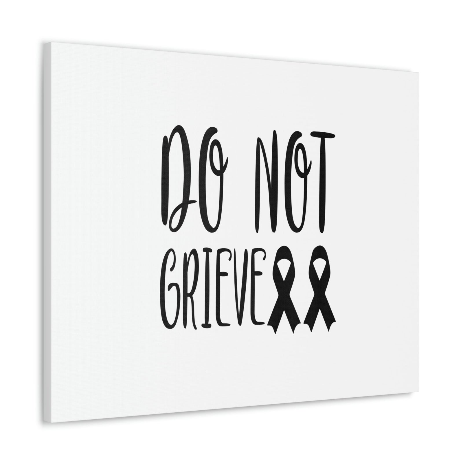 Scripture Walls Do Not Grieve Revelation 21:4 Ribbons Christian Wall Art Bible Verse Print Ready to Hang Unframed-Express Your Love Gifts