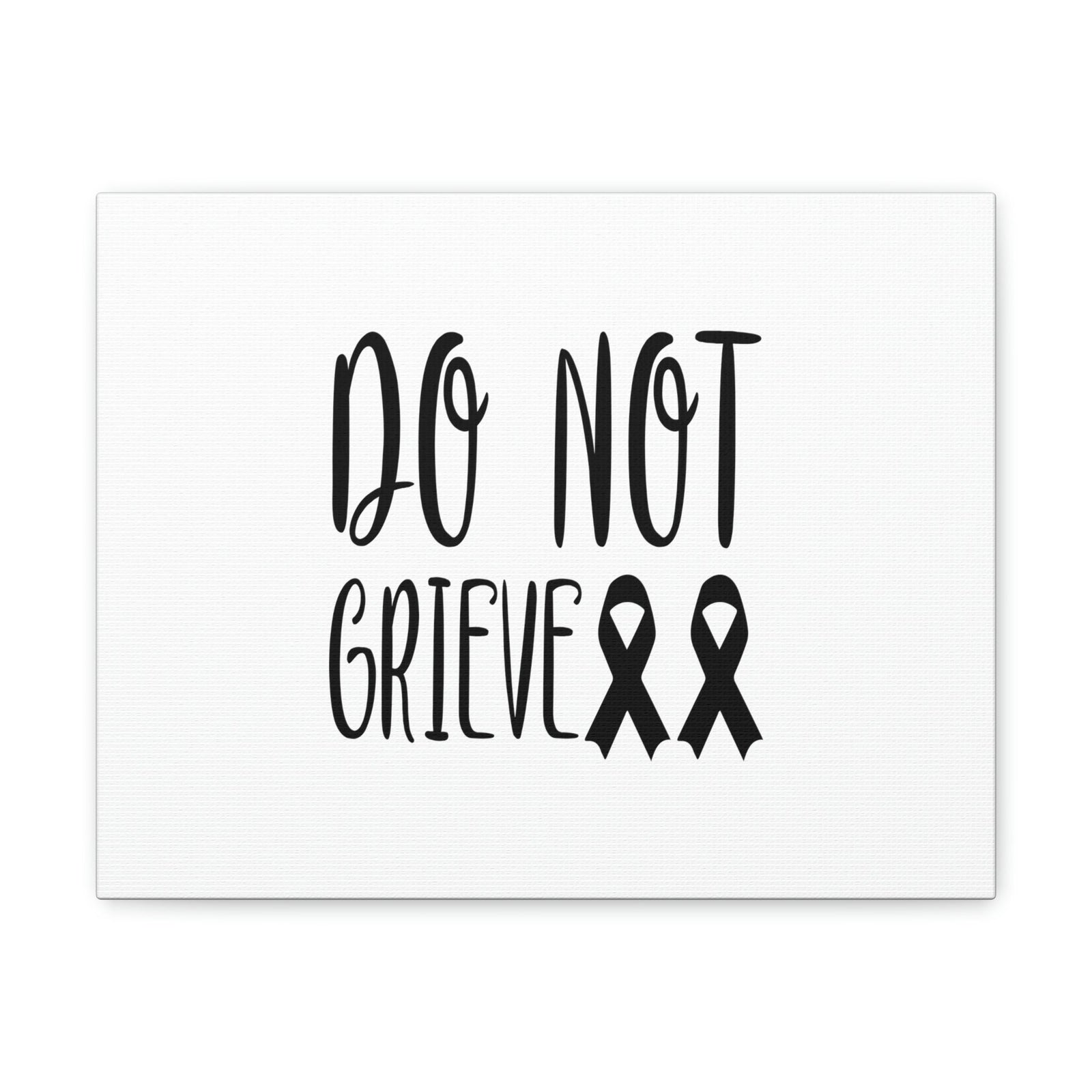 Scripture Walls Do Not Grieve Revelation 21:4 Ribbons Christian Wall Art Bible Verse Print Ready to Hang Unframed-Express Your Love Gifts