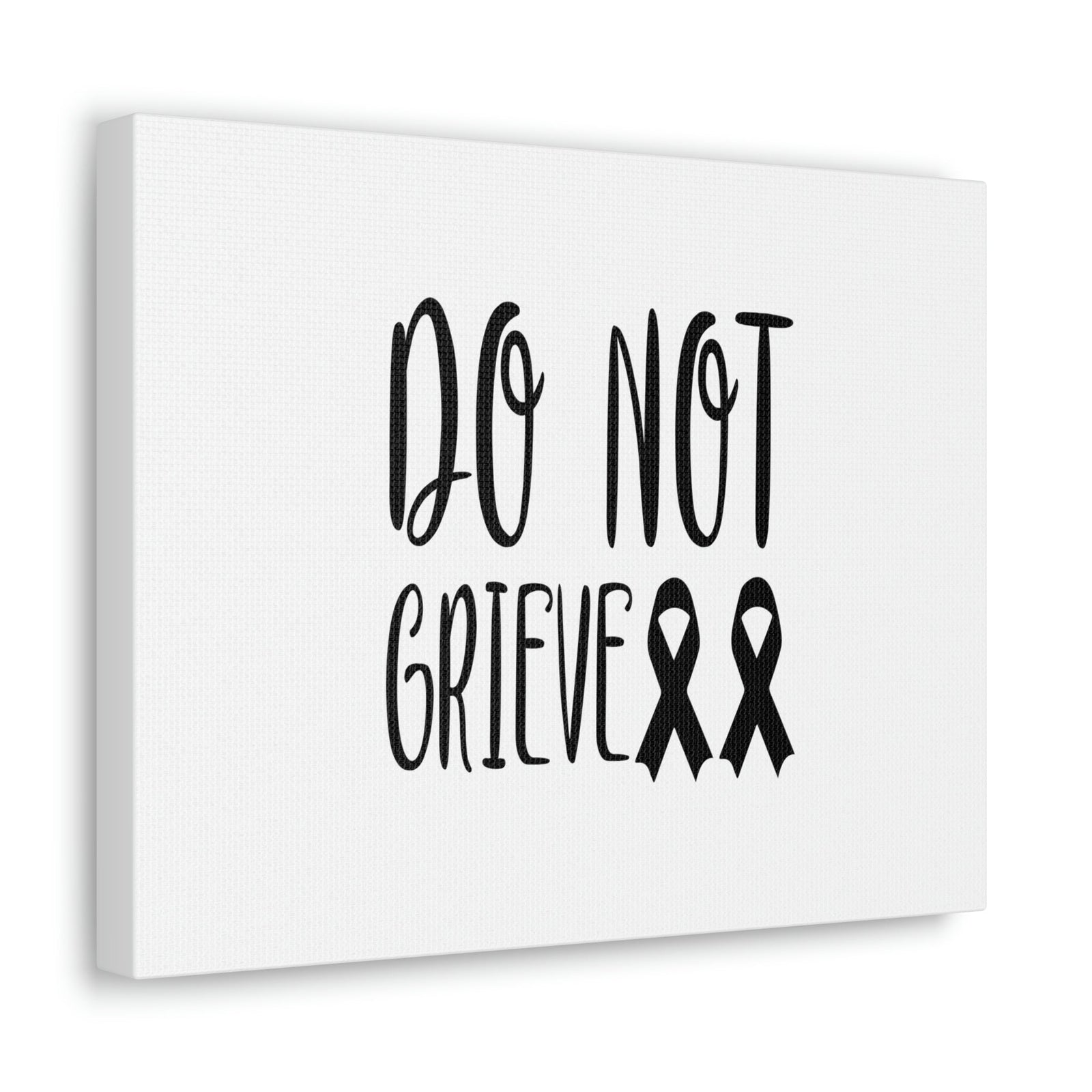 Scripture Walls Do Not Grieve Revelation 21:4 Ribbons Christian Wall Art Bible Verse Print Ready to Hang Unframed-Express Your Love Gifts