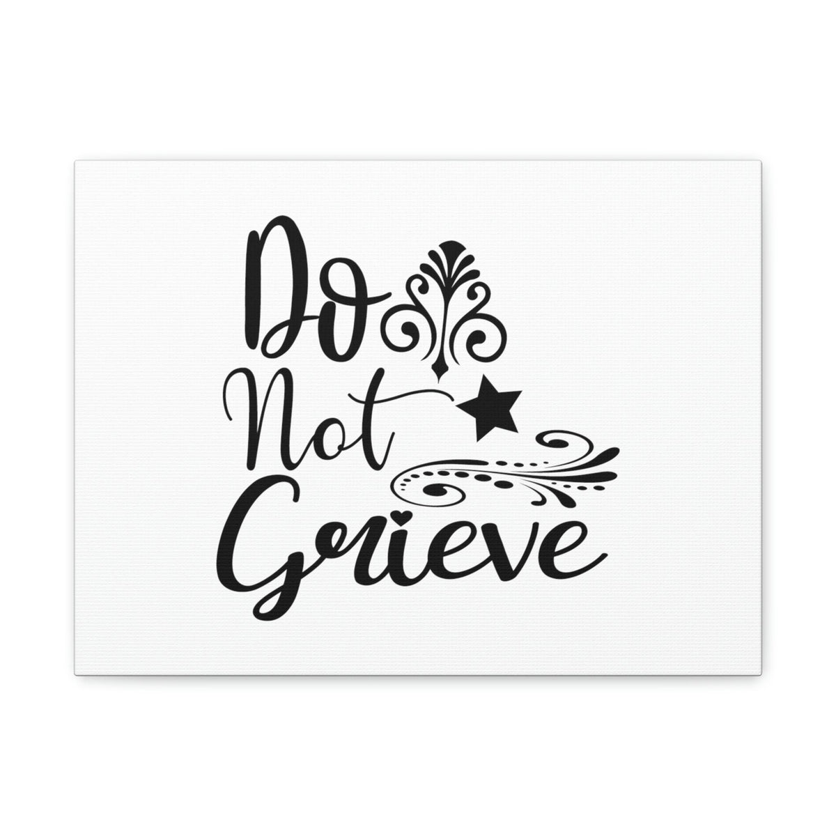 Scripture Walls Do Not Grieve Revelation 21:4 Star Christian Wall Art Bible Verse Print Ready to Hang Unframed-Express Your Love Gifts