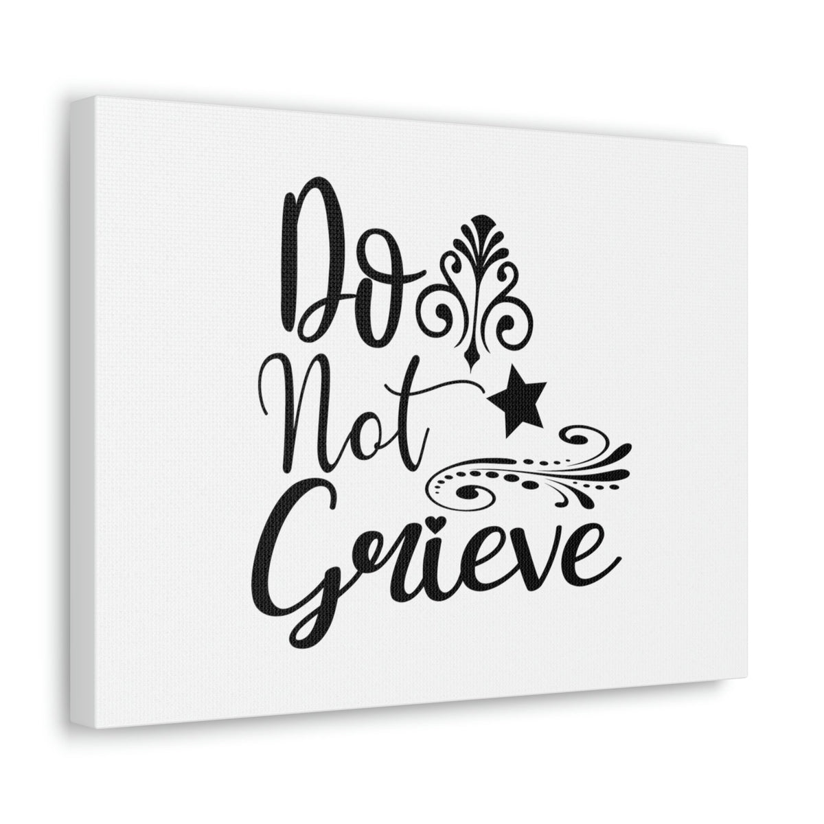 Scripture Walls Do Not Grieve Revelation 21:4 Star Christian Wall Art Bible Verse Print Ready to Hang Unframed-Express Your Love Gifts