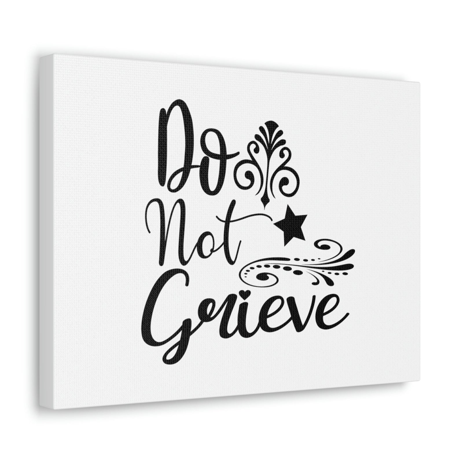 Scripture Walls Do Not Grieve Revelation 21:4 Star Christian Wall Art Bible Verse Print Ready to Hang Unframed-Express Your Love Gifts