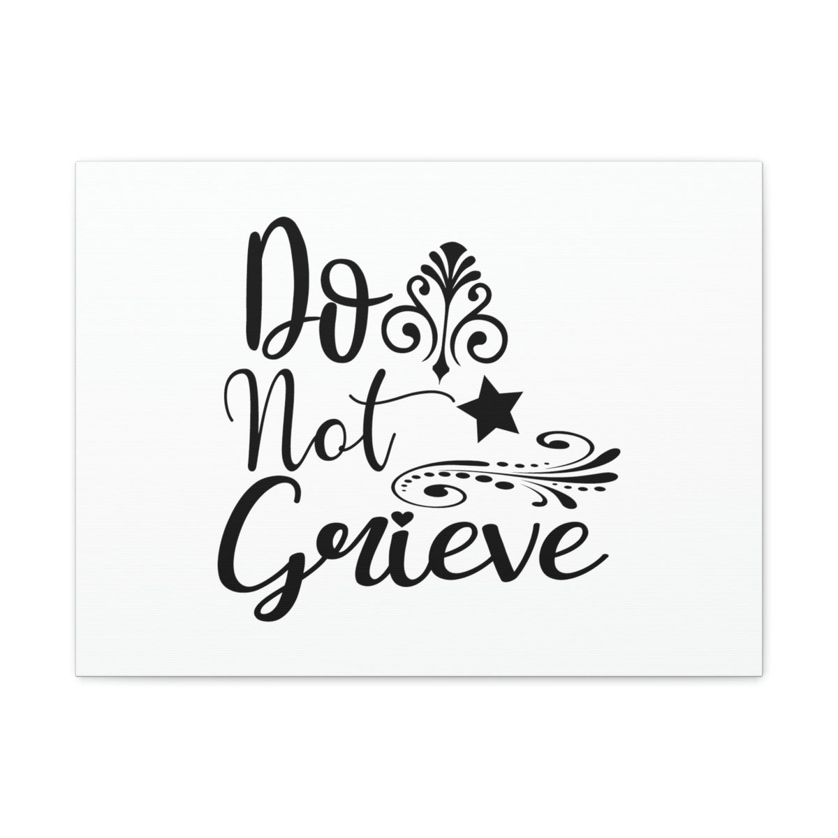Scripture Walls Do Not Grieve Revelation 21:4 Star Christian Wall Art Bible Verse Print Ready to Hang Unframed-Express Your Love Gifts
