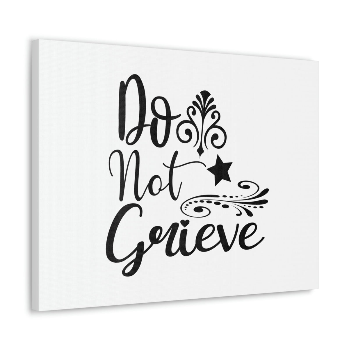 Scripture Walls Do Not Grieve Revelation 21:4 Star Christian Wall Art Bible Verse Print Ready to Hang Unframed-Express Your Love Gifts