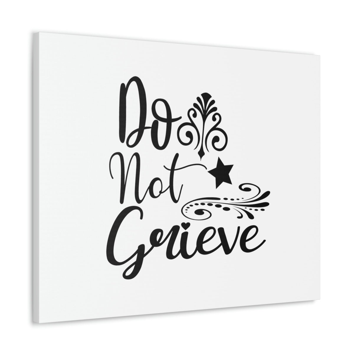 Scripture Walls Do Not Grieve Revelation 21:4 Star Christian Wall Art Bible Verse Print Ready to Hang Unframed-Express Your Love Gifts