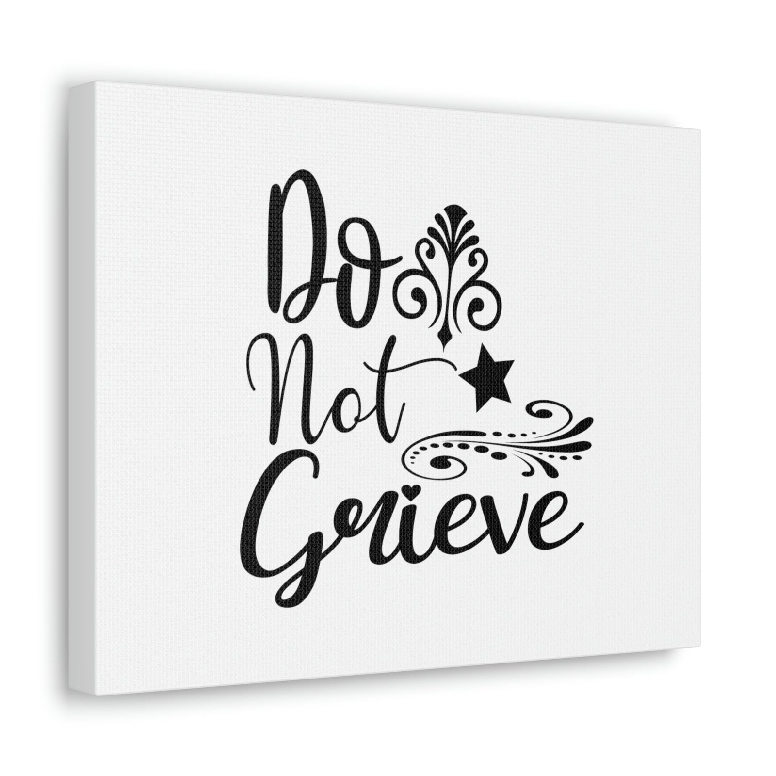 Scripture Walls Do Not Grieve Revelation 21:4 Star Christian Wall Art Bible Verse Print Ready to Hang Unframed-Express Your Love Gifts