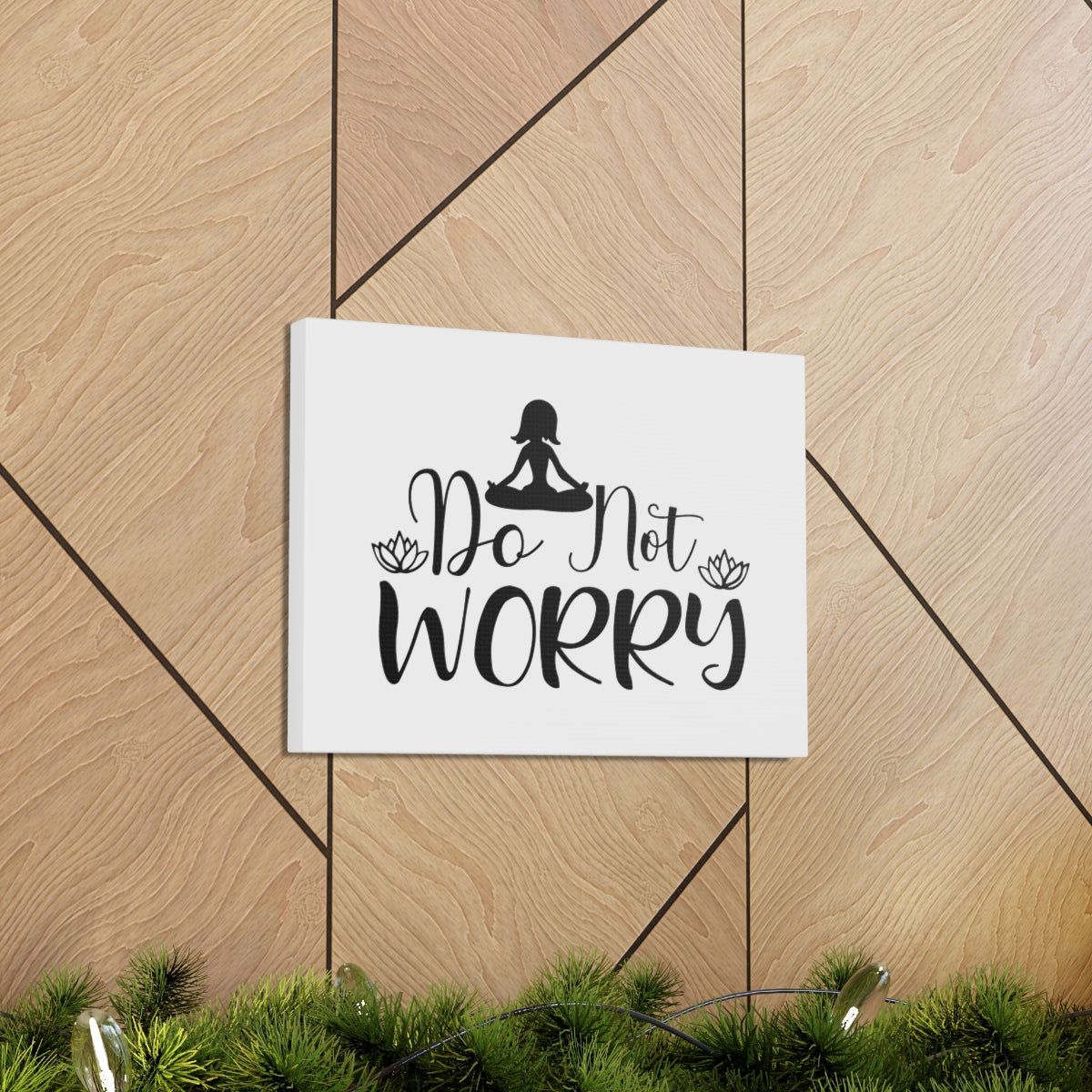 Scripture Walls Do Not Worry Matthew 6:34 Christian Wall Art Bible Verse Print Ready to Hang Unframed-Express Your Love Gifts