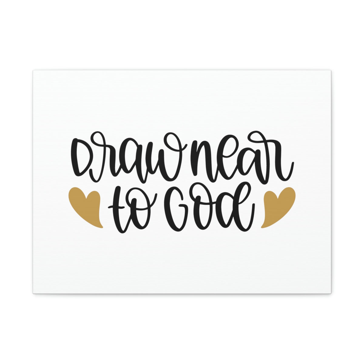 Scripture Walls Draw Near To God Hebrews 7:25 Christian Wall Art Bible Verse Print Ready to Hang Unframed-Express Your Love Gifts