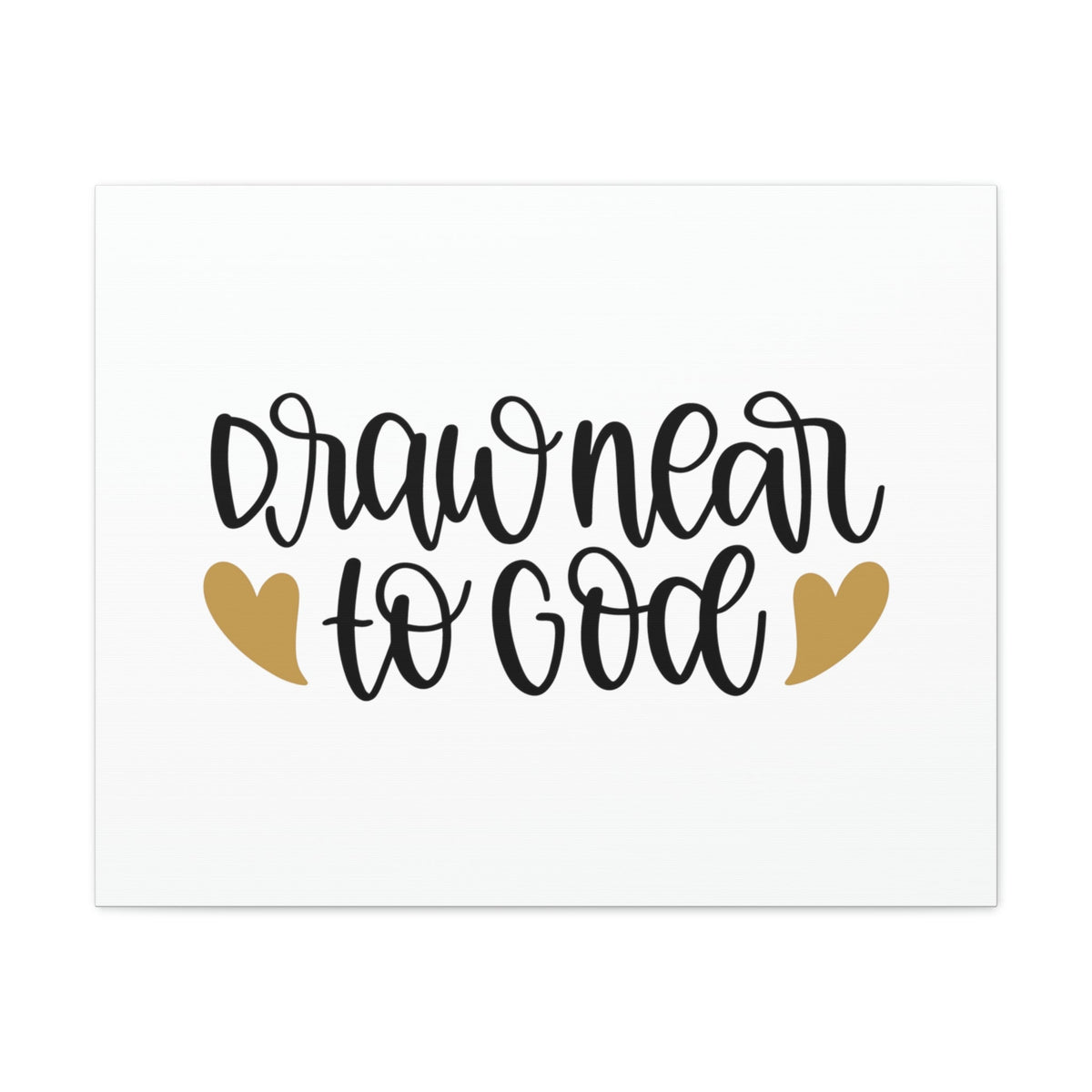 Scripture Walls Draw Near To God Hebrews 7:25 Christian Wall Art Bible Verse Print Ready to Hang Unframed-Express Your Love Gifts