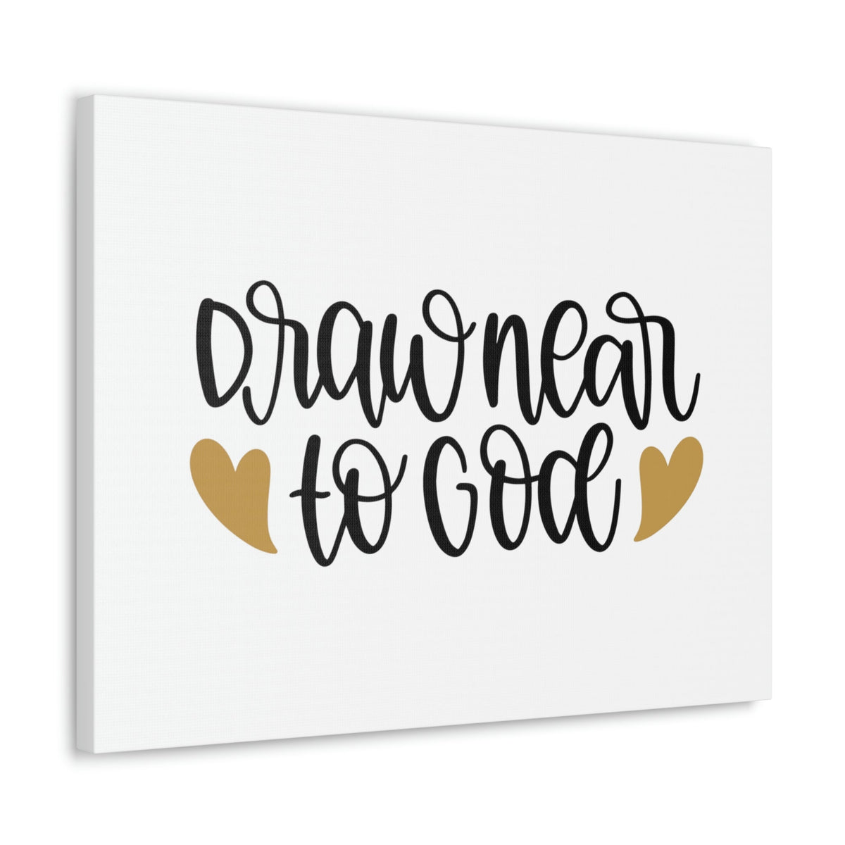 Scripture Walls Draw Near To God Hebrews 7:25 Christian Wall Art Bible Verse Print Ready to Hang Unframed-Express Your Love Gifts