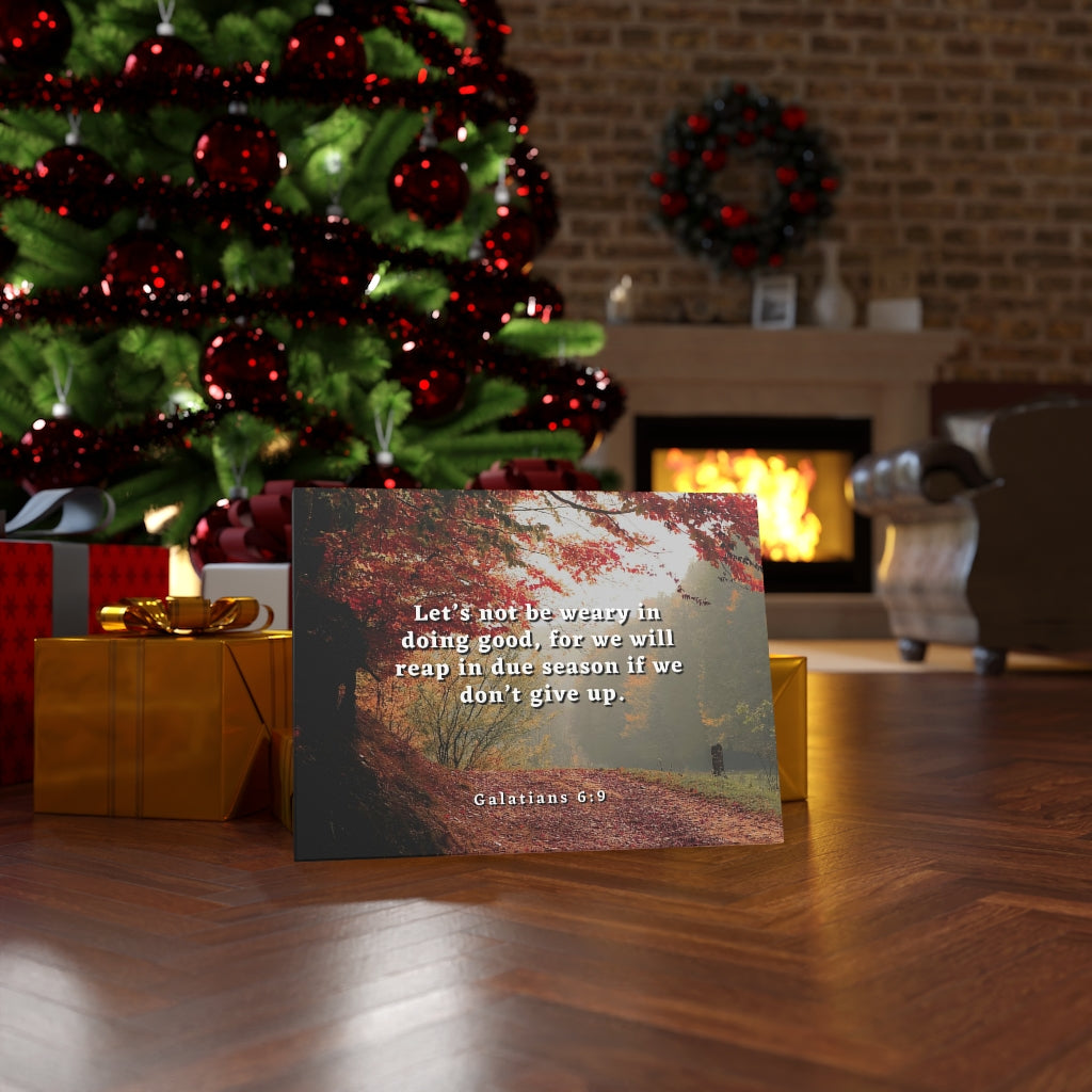 Scripture Walls Due Season Galatians 6:9 Bible Verse Canvas Christian Wall Art Ready to Hang Unframed-Express Your Love Gifts
