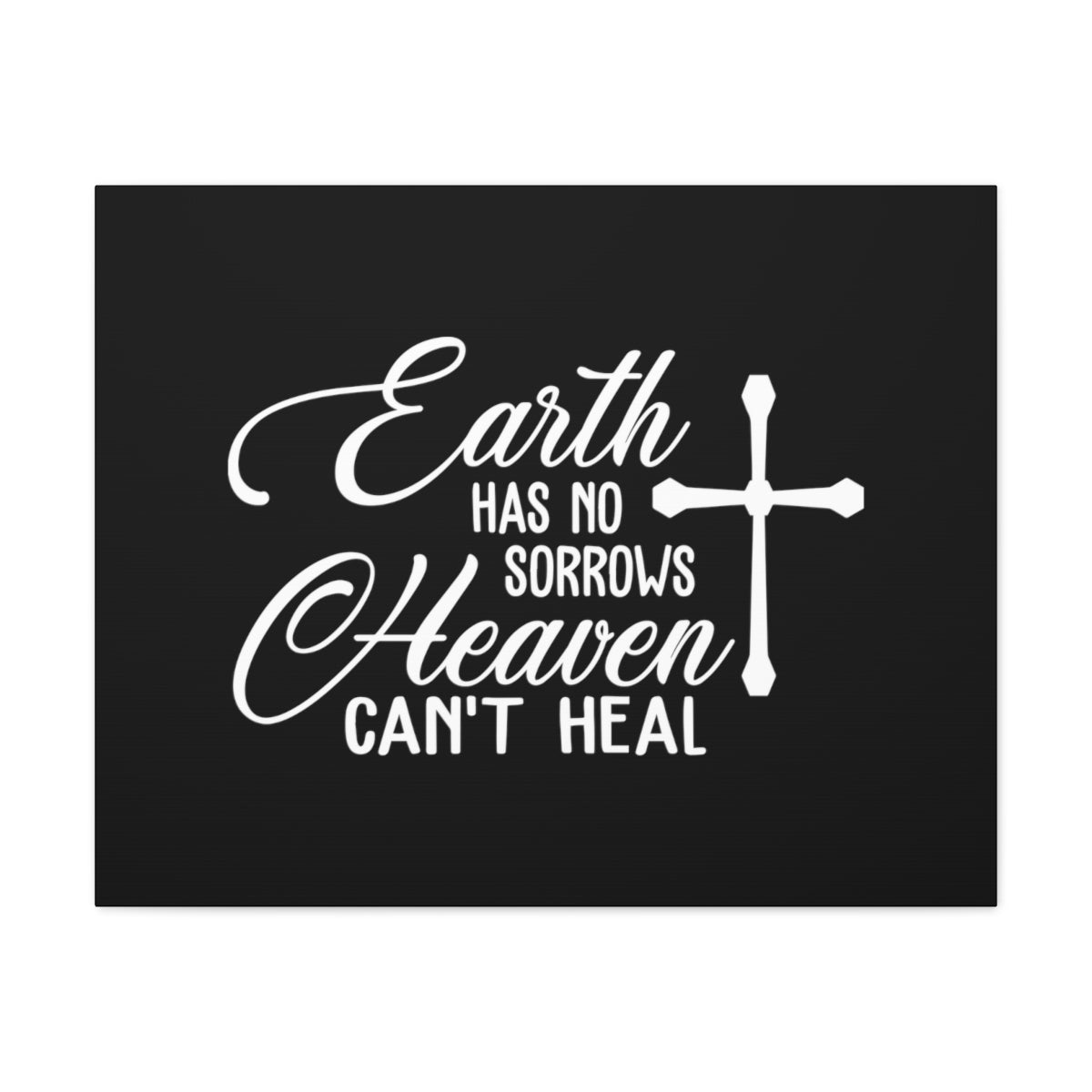 Scripture Walls Earth Has No Sorrows Revelation 21:4 Christian Wall Art Bible Verse Print Ready to Hang Unframed-Express Your Love Gifts