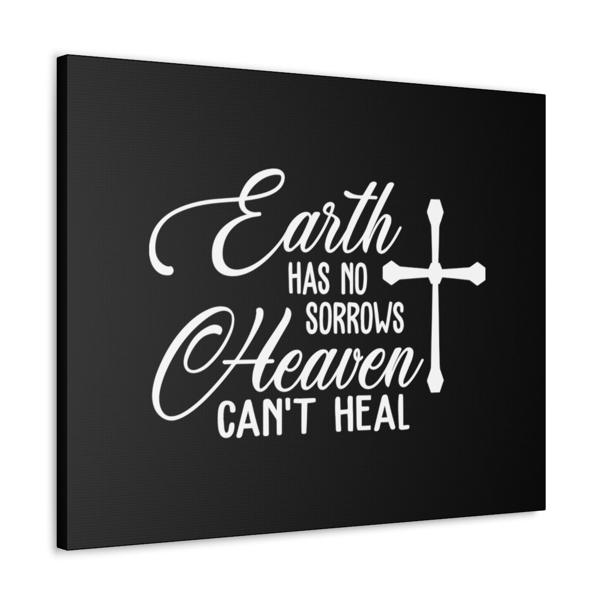 Scripture Walls Earth Has No Sorrows Revelation 21:4 Christian Wall Art Bible Verse Print Ready to Hang Unframed-Express Your Love Gifts