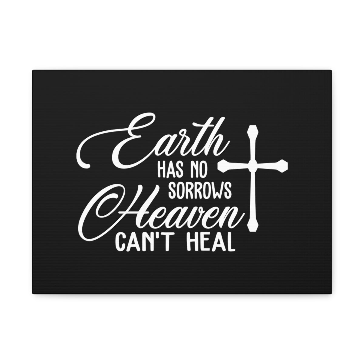 Scripture Walls Earth Has No Sorrows Revelation 21:4 Christian Wall Art Bible Verse Print Ready to Hang Unframed-Express Your Love Gifts