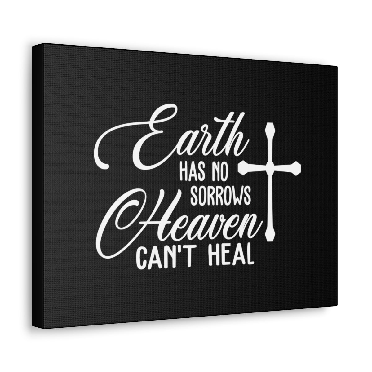 Scripture Walls Earth Has No Sorrows Revelation 21:4 Christian Wall Art Bible Verse Print Ready to Hang Unframed-Express Your Love Gifts