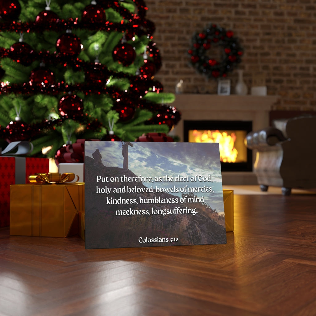 Scripture Walls Elect Of God Colossians 3:12 Bible Verse Canvas Christian Wall Art Ready to Hang Unframed-Express Your Love Gifts