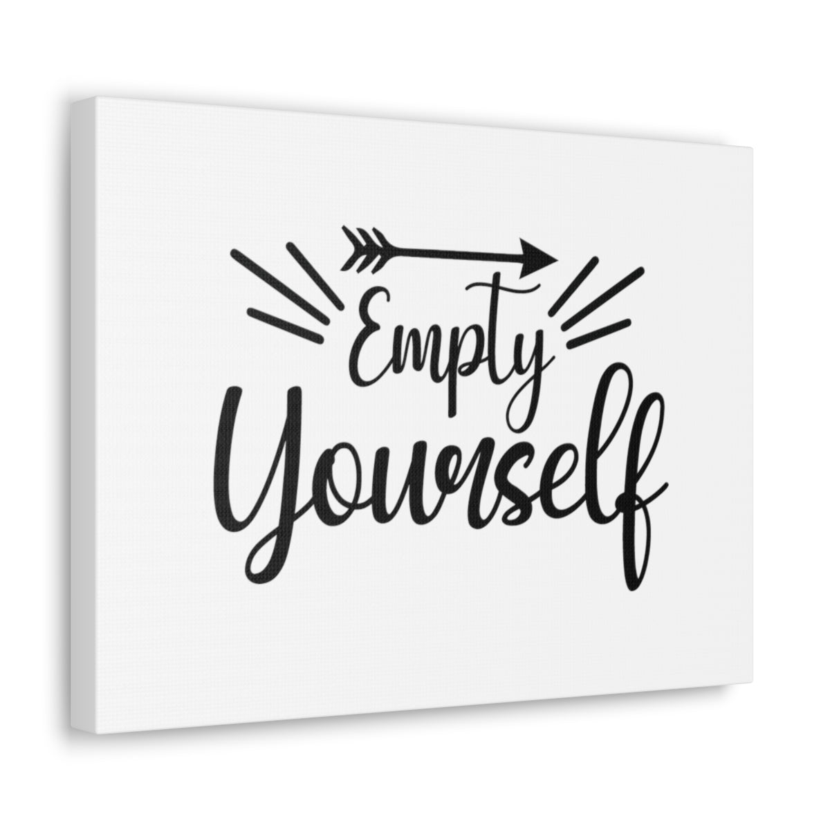 Scripture Walls Empty Yourself Habakkuk 2:14 Christian Wall Art Bible Verse Print Ready to Hang Unframed-Express Your Love Gifts