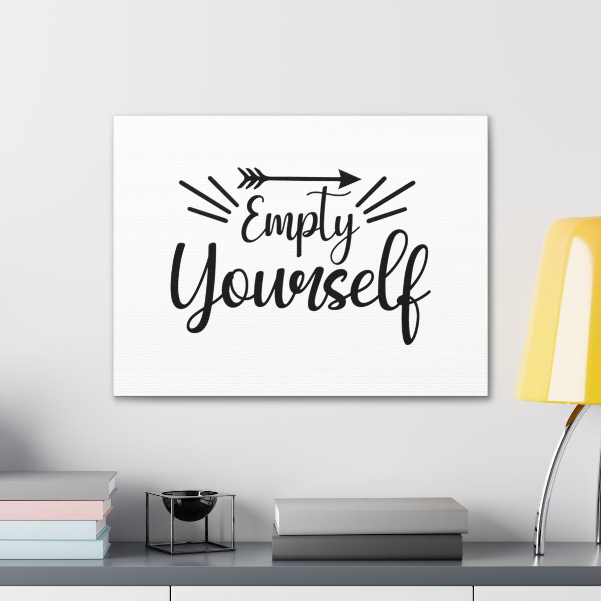 Scripture Walls Empty Yourself Habakkuk 2:14 Christian Wall Art Bible Verse Print Ready to Hang Unframed-Express Your Love Gifts