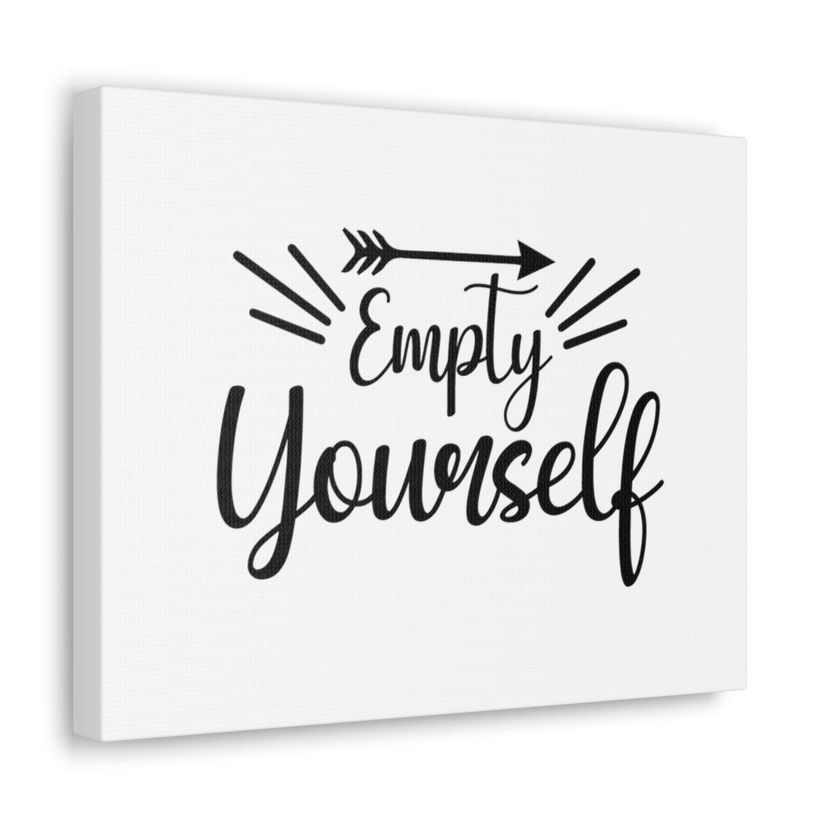 Scripture Walls Empty Yourself Habakkuk 2:14 Christian Wall Art Bible Verse Print Ready to Hang Unframed-Express Your Love Gifts