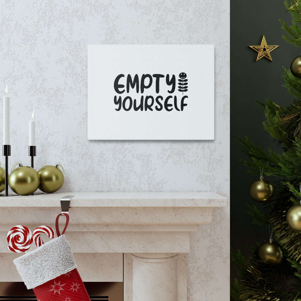 Scripture Walls Empty Yourself Job 15:31 Christian Wall Art Bible Verse Print Ready to Hang Unframed-Express Your Love Gifts