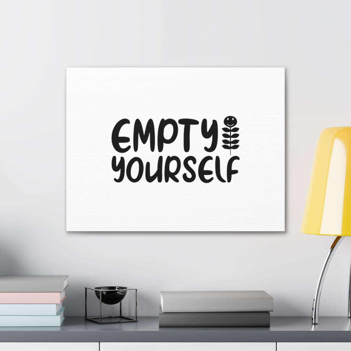 Scripture Walls Empty Yourself Job 15:31 Christian Wall Art Bible Verse Print Ready to Hang Unframed-Express Your Love Gifts