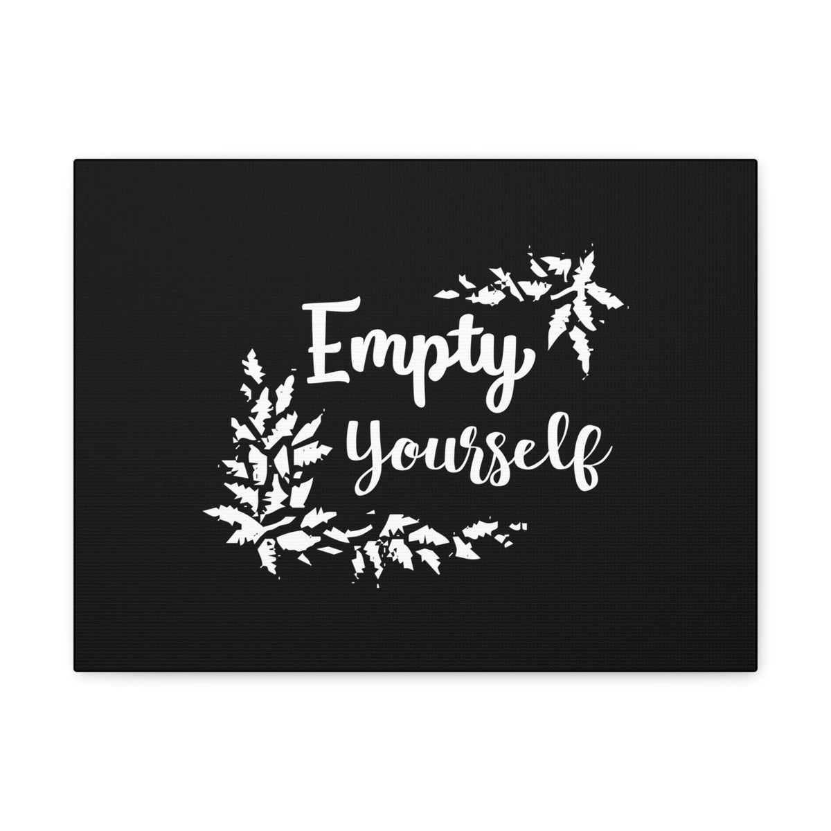 Scripture Walls Empty Yourself Matthew 11:28 Christian Wall Art Bible Verse Print Ready to Hang Unframed-Express Your Love Gifts