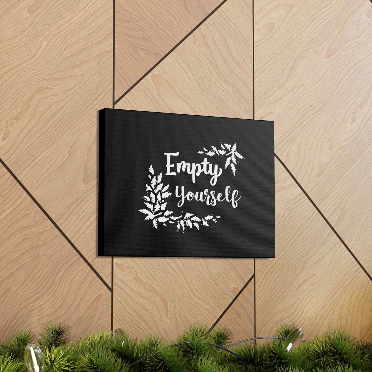 Scripture Walls Empty Yourself Matthew 11:28 Christian Wall Art Bible Verse Print Ready to Hang Unframed-Express Your Love Gifts