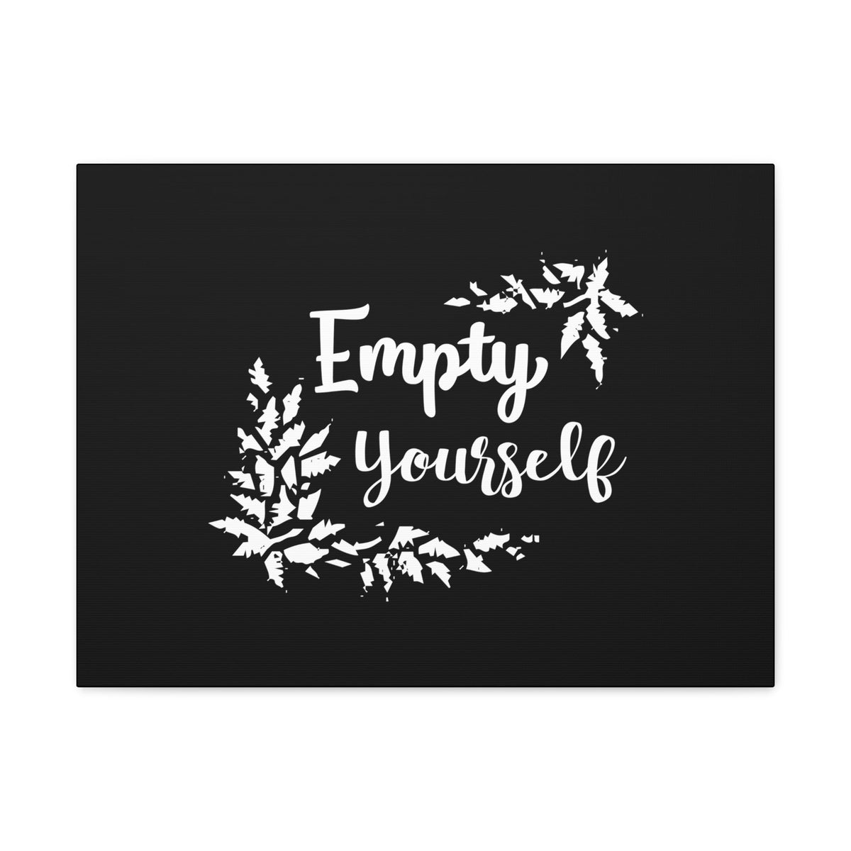 Scripture Walls Empty Yourself Matthew 11:28 Christian Wall Art Bible Verse Print Ready to Hang Unframed-Express Your Love Gifts