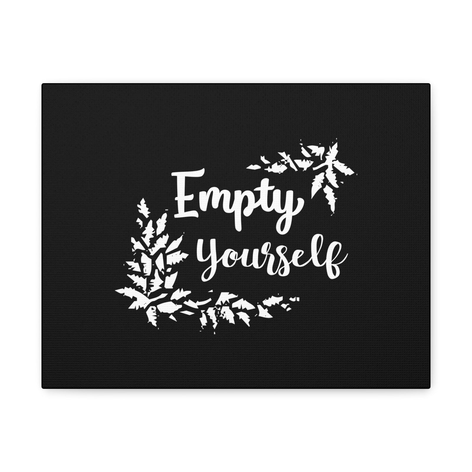 Scripture Walls Empty Yourself Matthew 11:28 Christian Wall Art Bible Verse Print Ready to Hang Unframed-Express Your Love Gifts