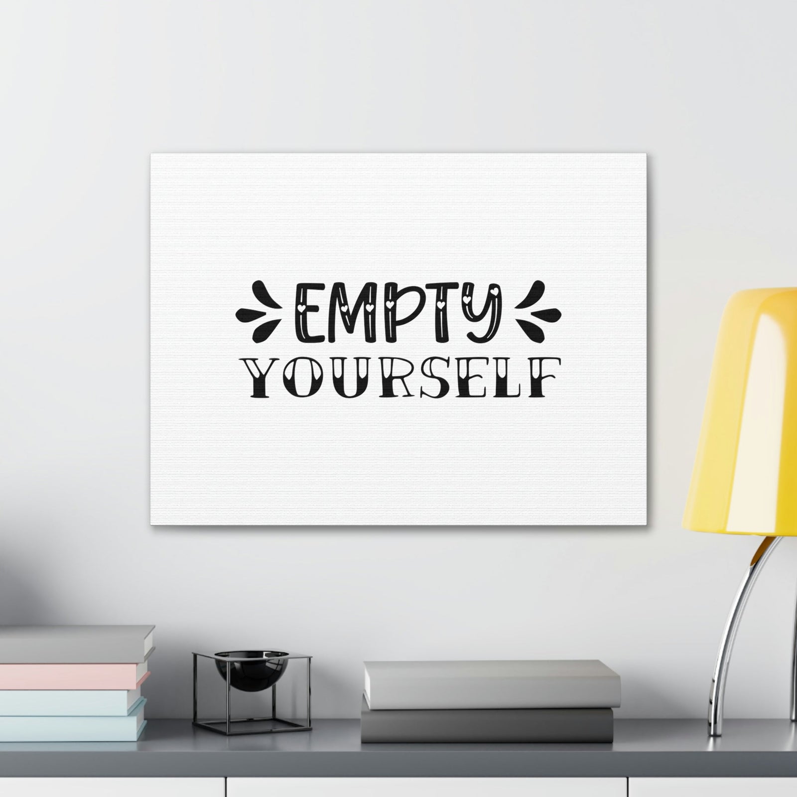 Scripture Walls Empty Yourself Philippians 2:12 Christian Wall Art Bible Verse Print Ready to Hang Unframed-Express Your Love Gifts