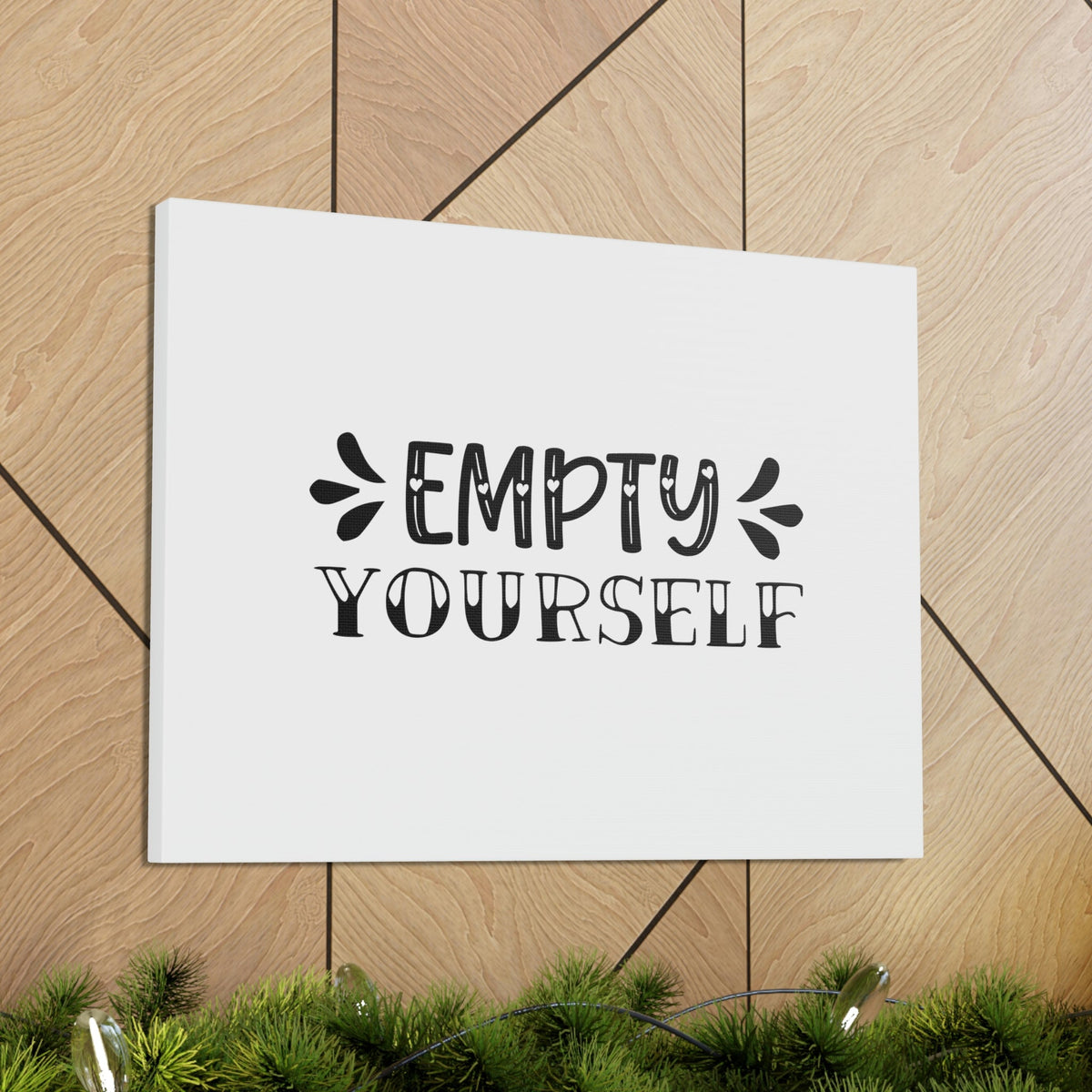Scripture Walls Empty Yourself Philippians 2:12 Christian Wall Art Bible Verse Print Ready to Hang Unframed-Express Your Love Gifts