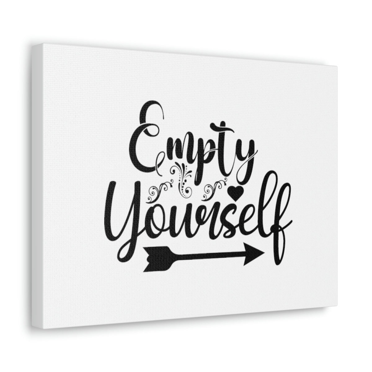 Scripture Walls Empty Yourself Romans 6:11 Christian Wall Art Bible Verse Print Ready to Hang Unframed-Express Your Love Gifts