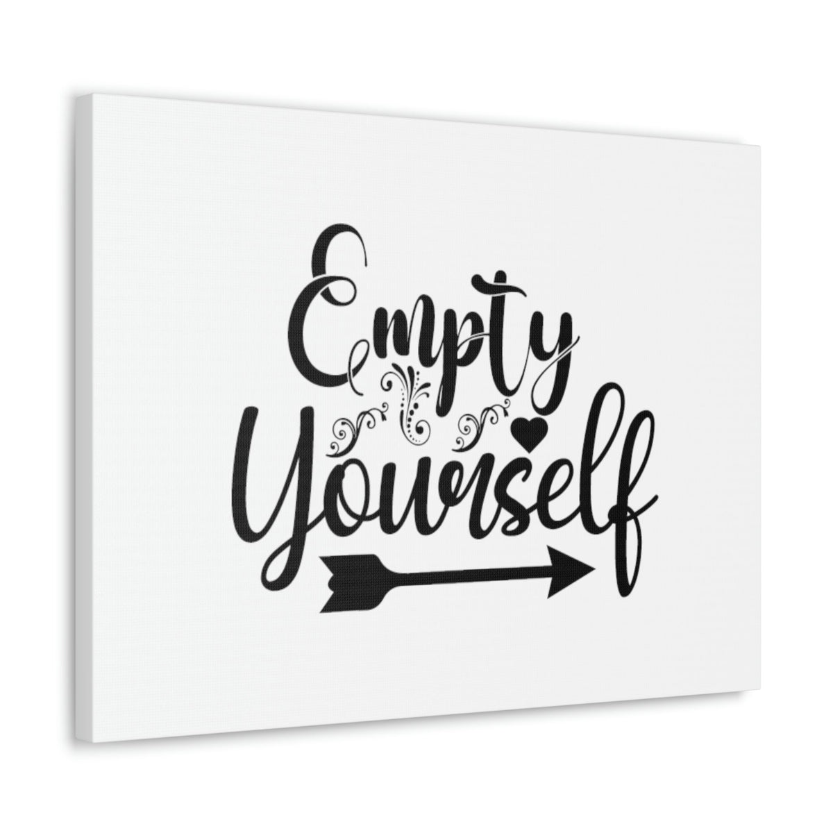 Scripture Walls Empty Yourself Romans 6:11 Christian Wall Art Bible Verse Print Ready to Hang Unframed-Express Your Love Gifts