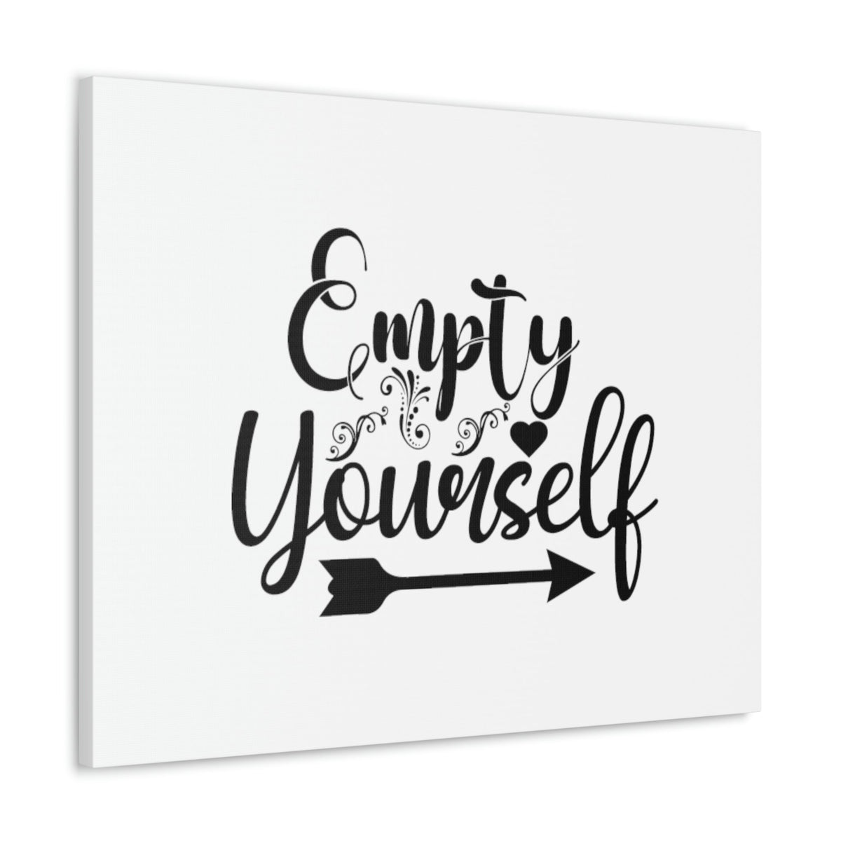 Scripture Walls Empty Yourself Romans 6:11 Christian Wall Art Bible Verse Print Ready to Hang Unframed-Express Your Love Gifts