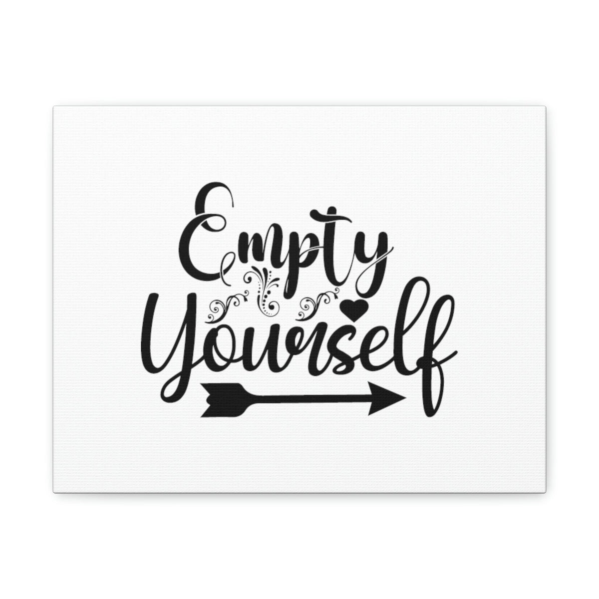 Scripture Walls Empty Yourself Romans 6:11 Christian Wall Art Bible Verse Print Ready to Hang Unframed-Express Your Love Gifts