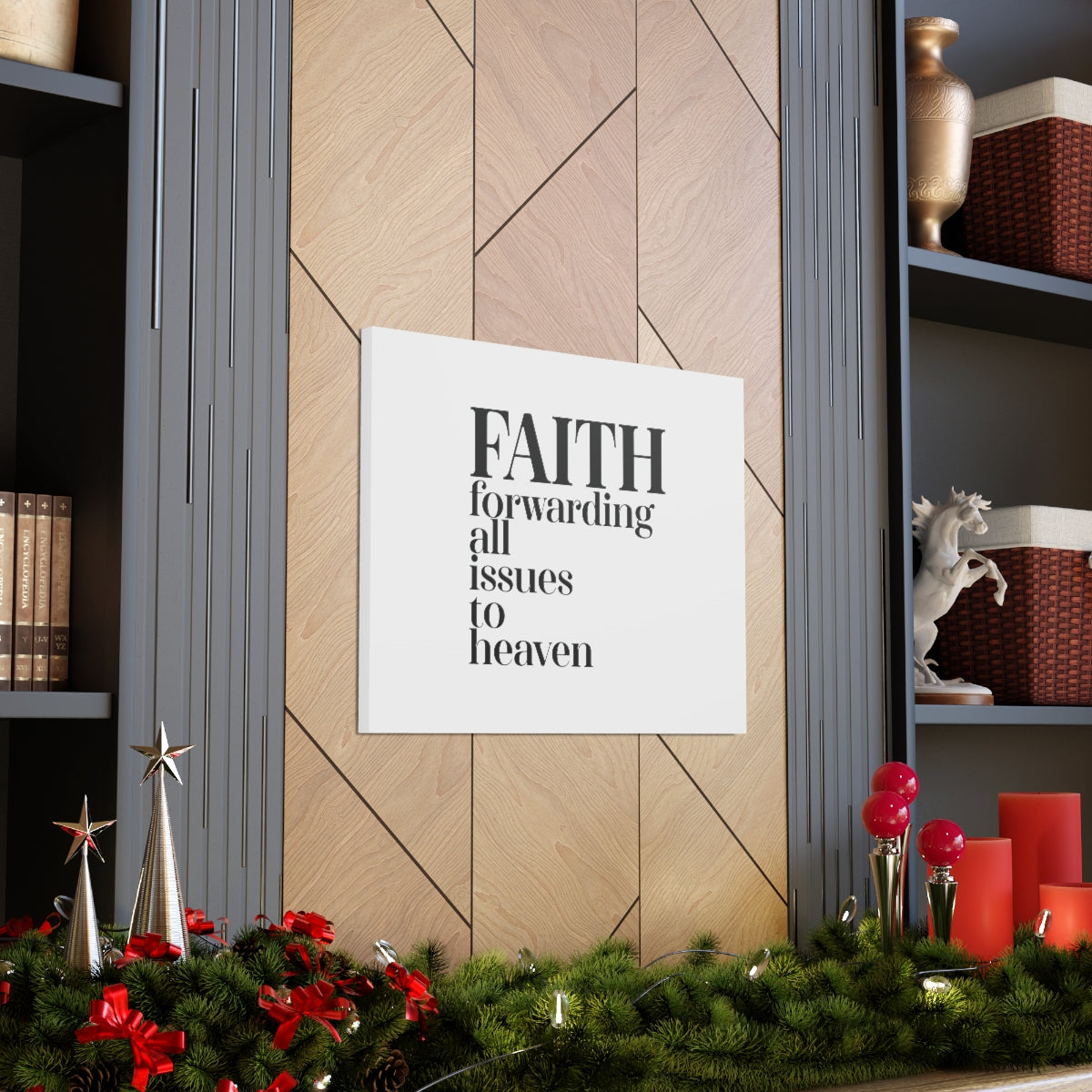 Scripture Walls Faith 1 Peter 5:7 Christian Wall Art Bible Verse Print Ready to Hang Unframed-Express Your Love Gifts