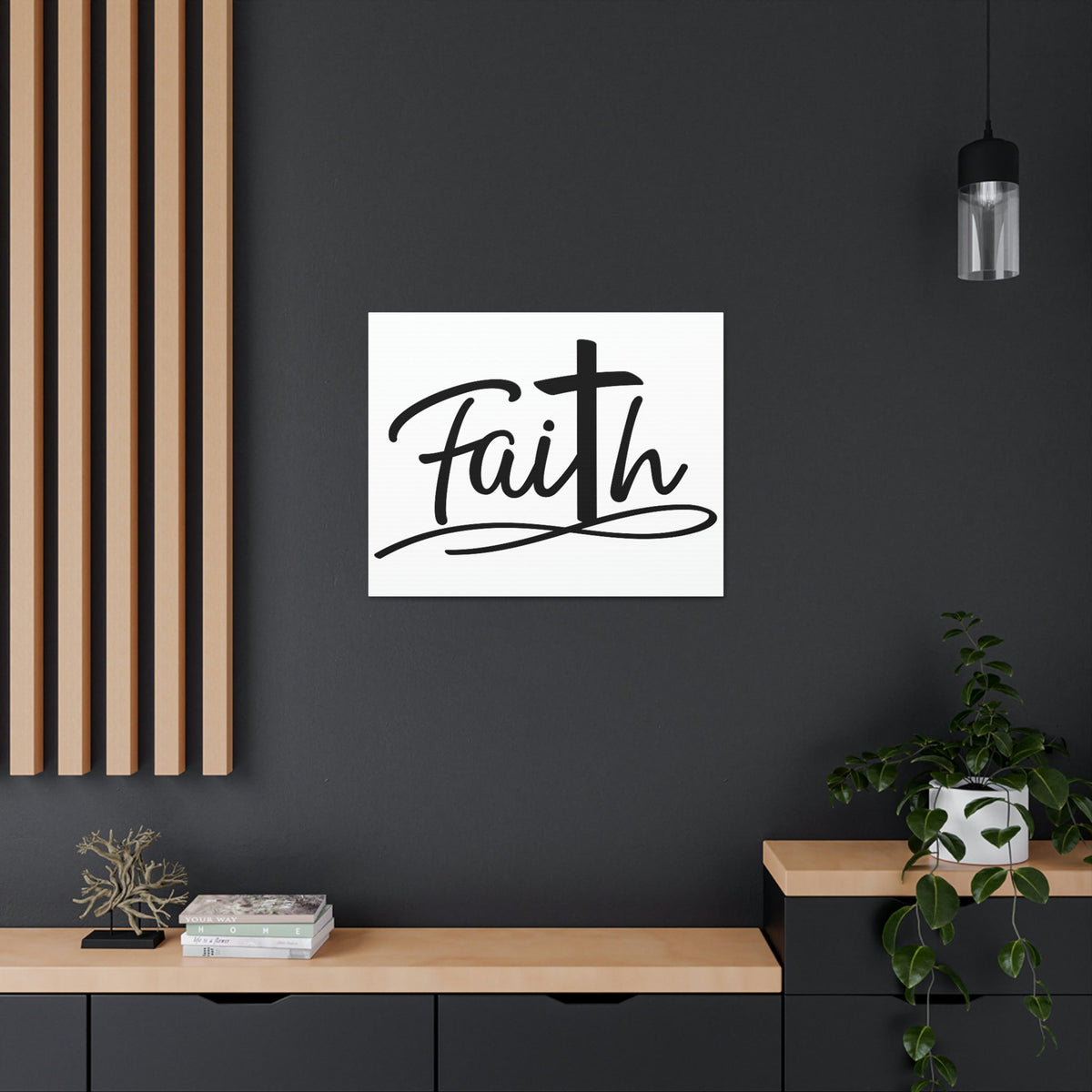 Scripture Walls Faith 2 Corinthians 5:7 Christian Wall Art Print Ready to Hang Unframed-Express Your Love Gifts