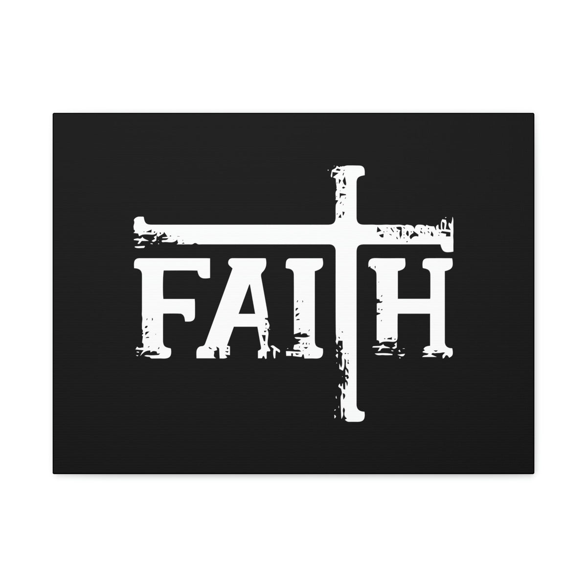 Scripture Walls Faith Big Romans 10:17 Cross Christian Wall Art Bible Verse Print Ready to Hang Unframed-Express Your Love Gifts