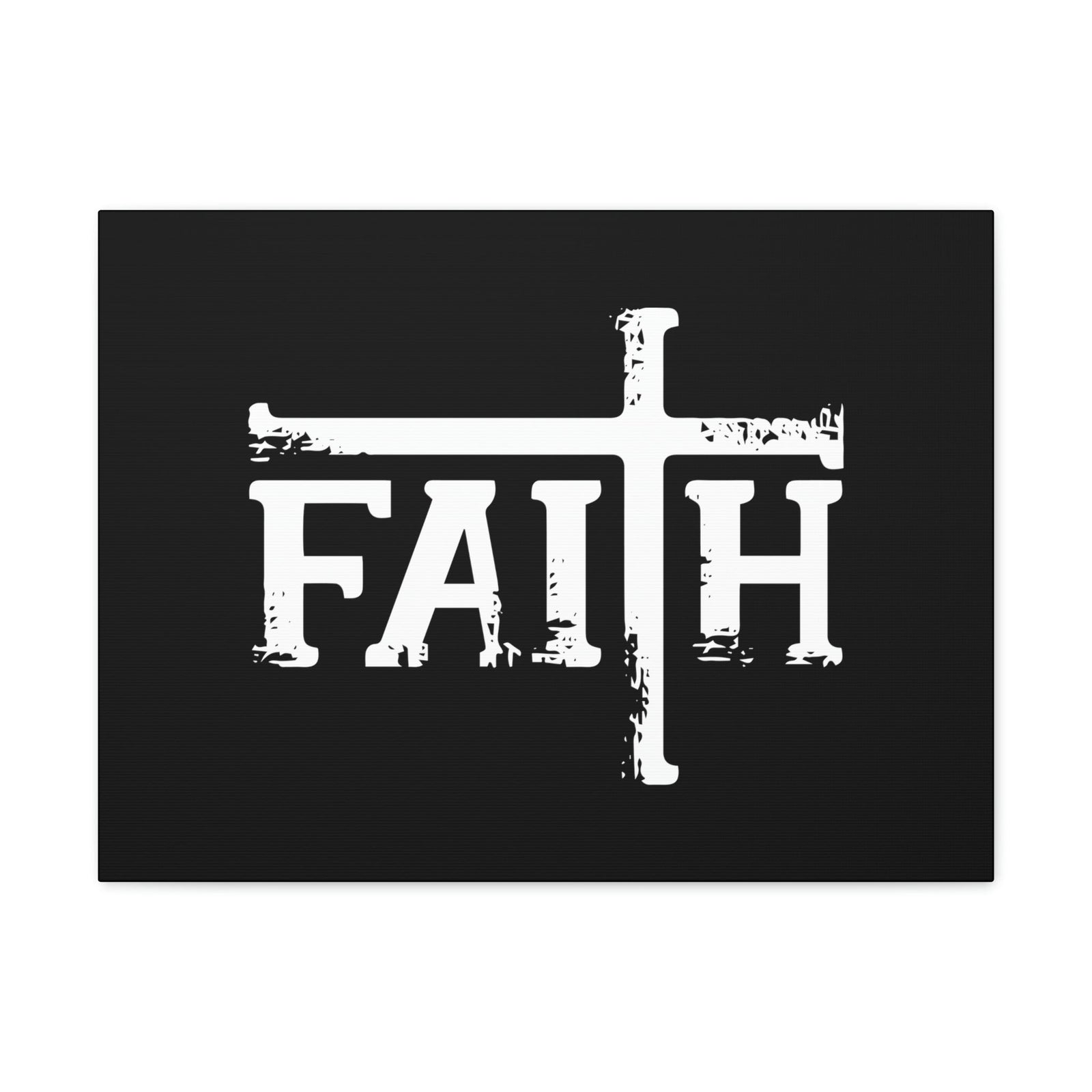 Scripture Walls Faith Big Romans 10:17 Cross Christian Wall Art Bible Verse Print Ready to Hang Unframed-Express Your Love Gifts