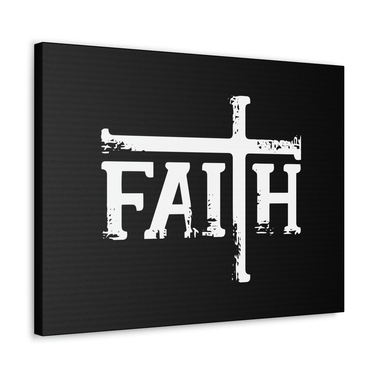 Scripture Walls Faith Big Romans 10:17 Cross Christian Wall Art Bible Verse Print Ready to Hang Unframed-Express Your Love Gifts