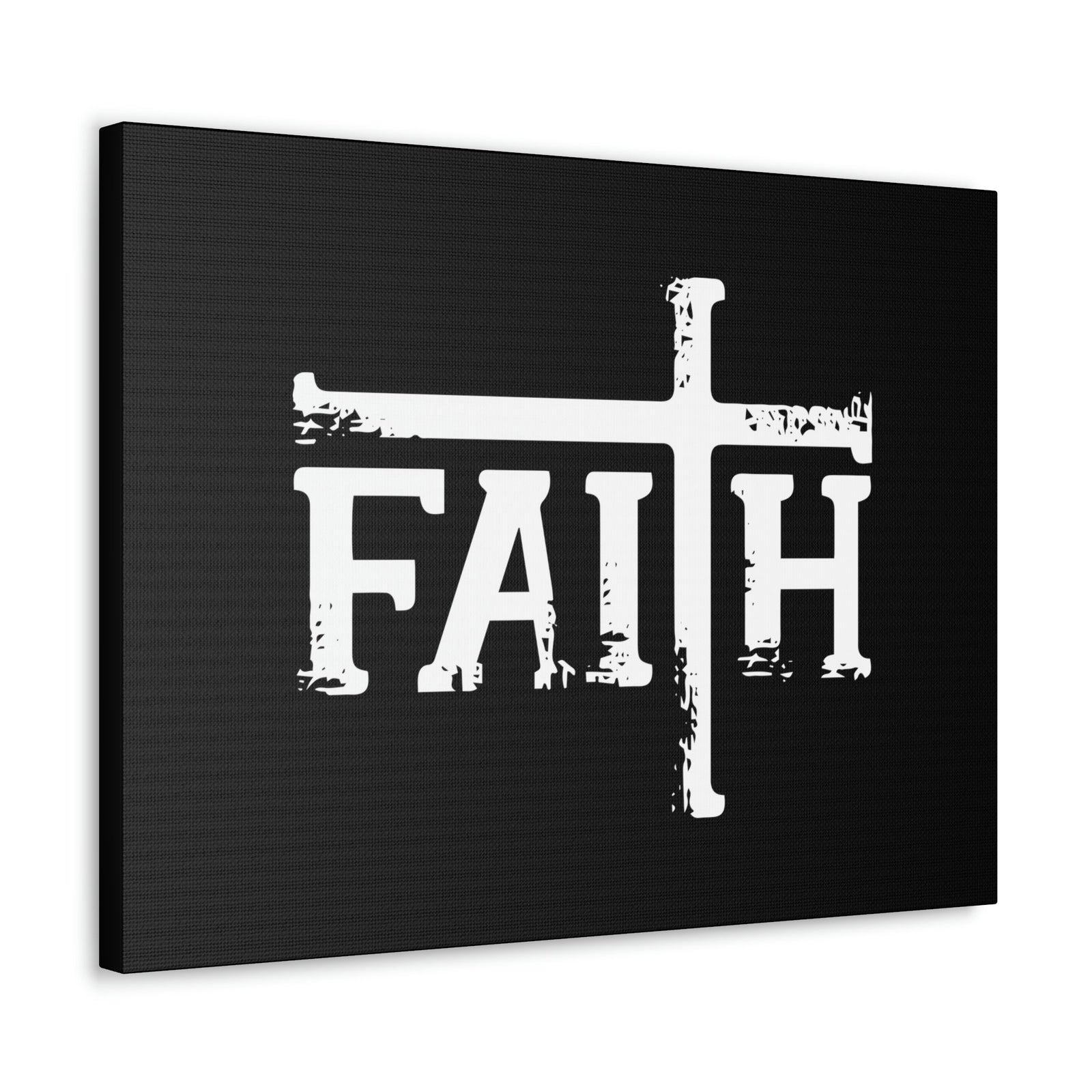 Scripture Walls Faith Big Romans 10:17 Cross Christian Wall Art Bible Verse Print Ready to Hang Unframed-Express Your Love Gifts