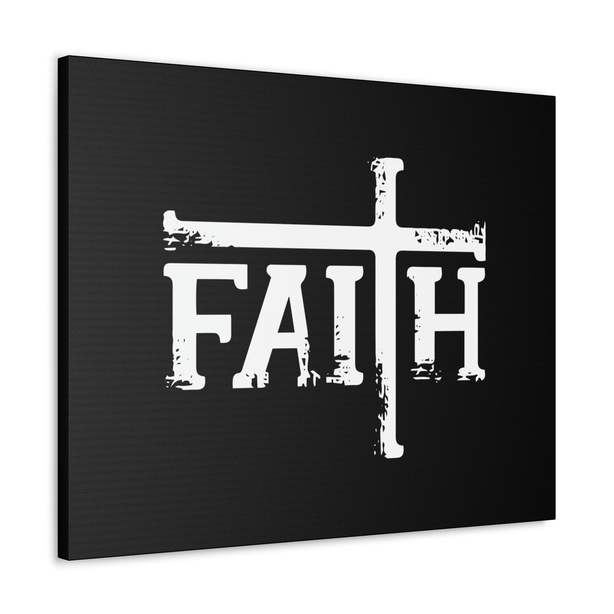 Scripture Walls Faith Big Romans 10:17 Cross Christian Wall Art Bible Verse Print Ready to Hang Unframed-Express Your Love Gifts