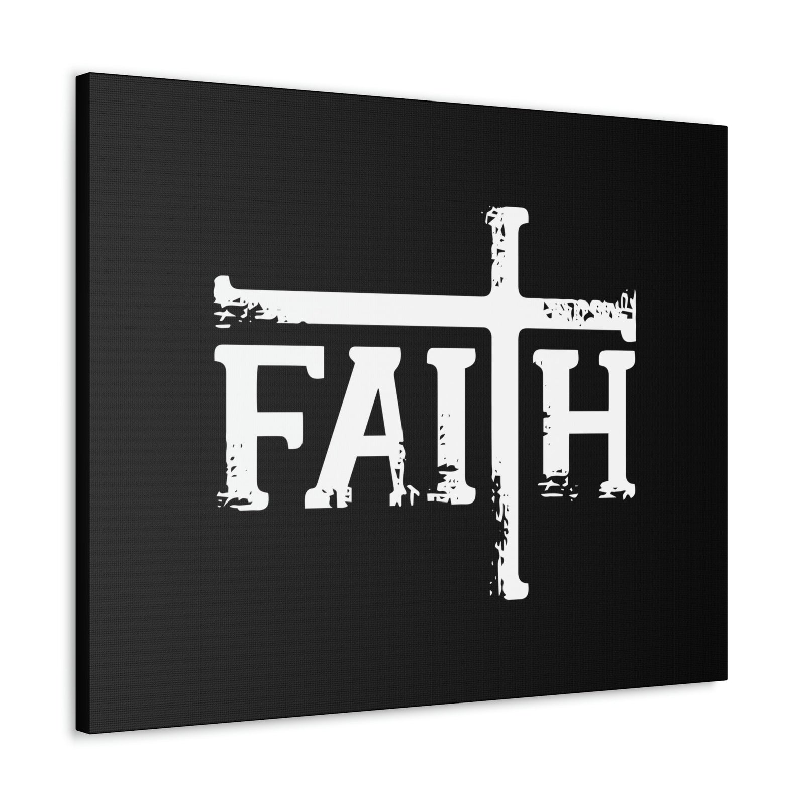 Scripture Walls Faith Big Romans 10:17 Cross Christian Wall Art Bible Verse Print Ready to Hang Unframed-Express Your Love Gifts