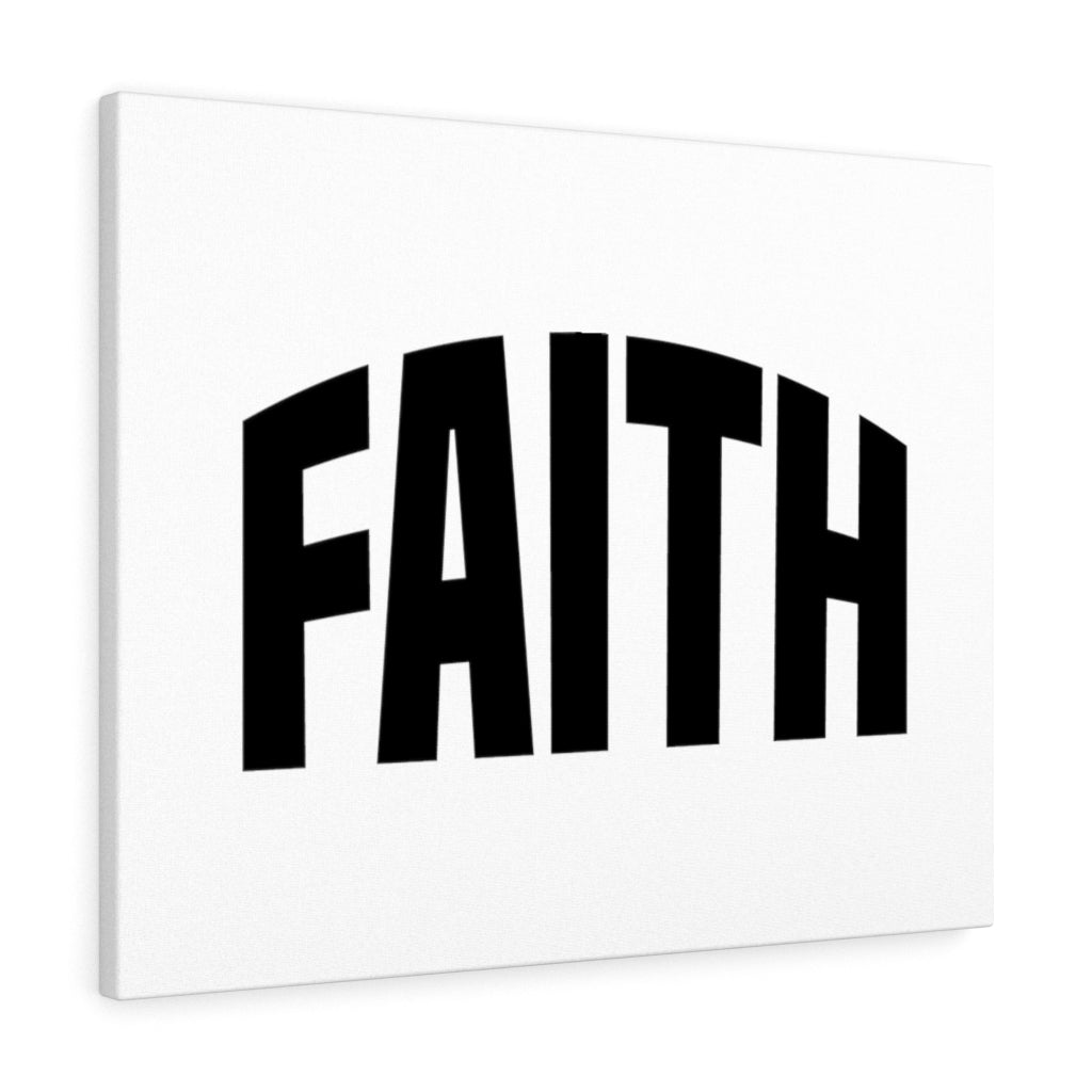 Scripture Walls Faith Bold Bible Verse Canvas Christian Wall Art Ready to Hang Unframed-Express Your Love Gifts