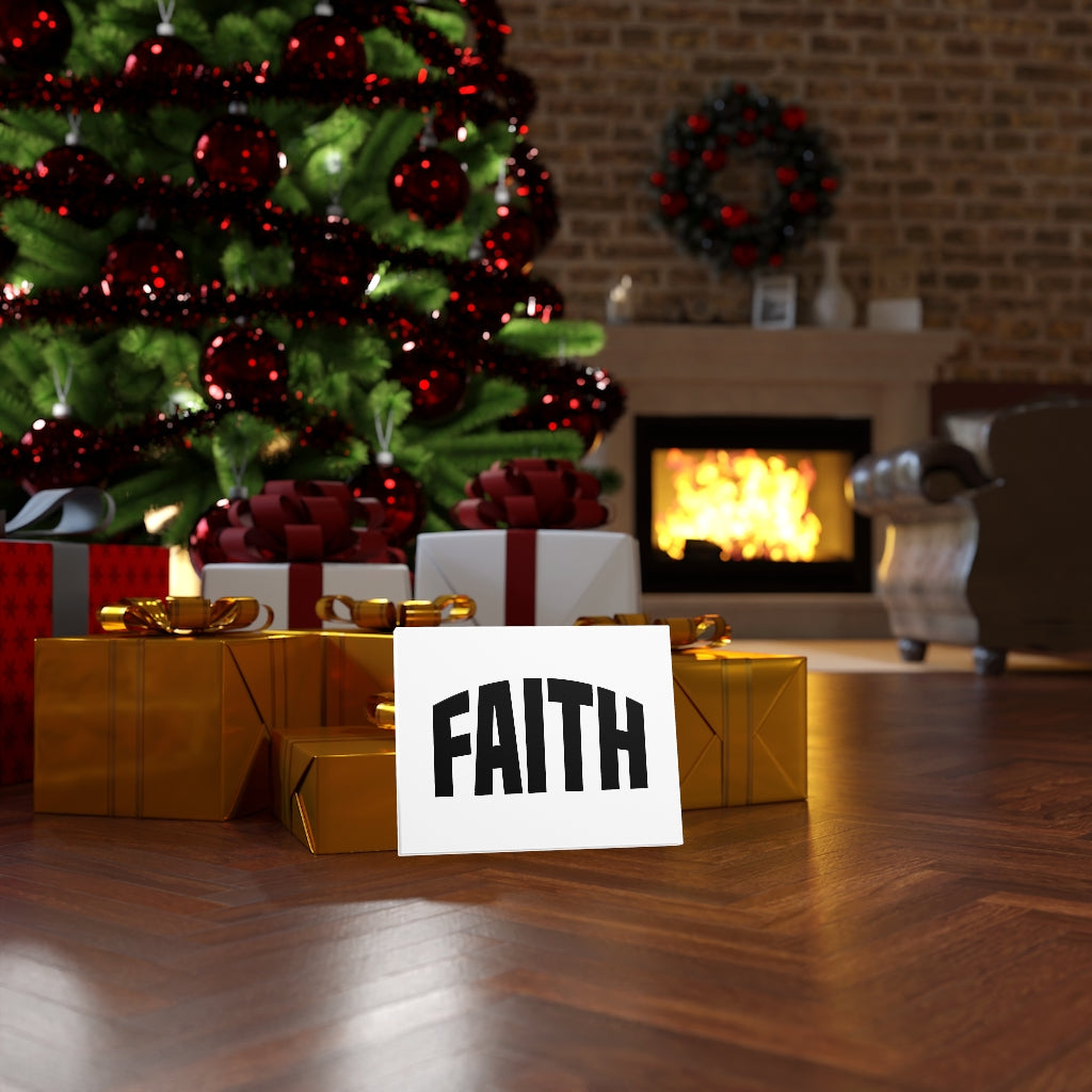 Scripture Walls Faith Bold Bible Verse Canvas Christian Wall Art Ready to Hang Unframed-Express Your Love Gifts