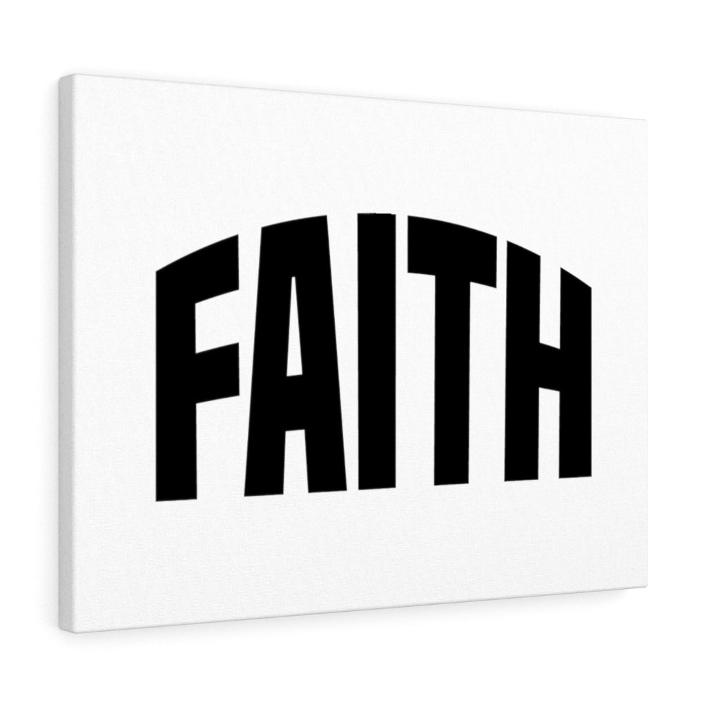 Scripture Walls Faith Bold Bible Verse Canvas Christian Wall Art Ready to Hang Unframed-Express Your Love Gifts