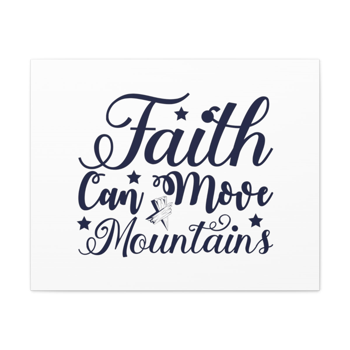 Scripture Walls Faith Can Matthew 17:20 Christian Wall Art Bible Verse Print Ready to Hang Unframed-Express Your Love Gifts