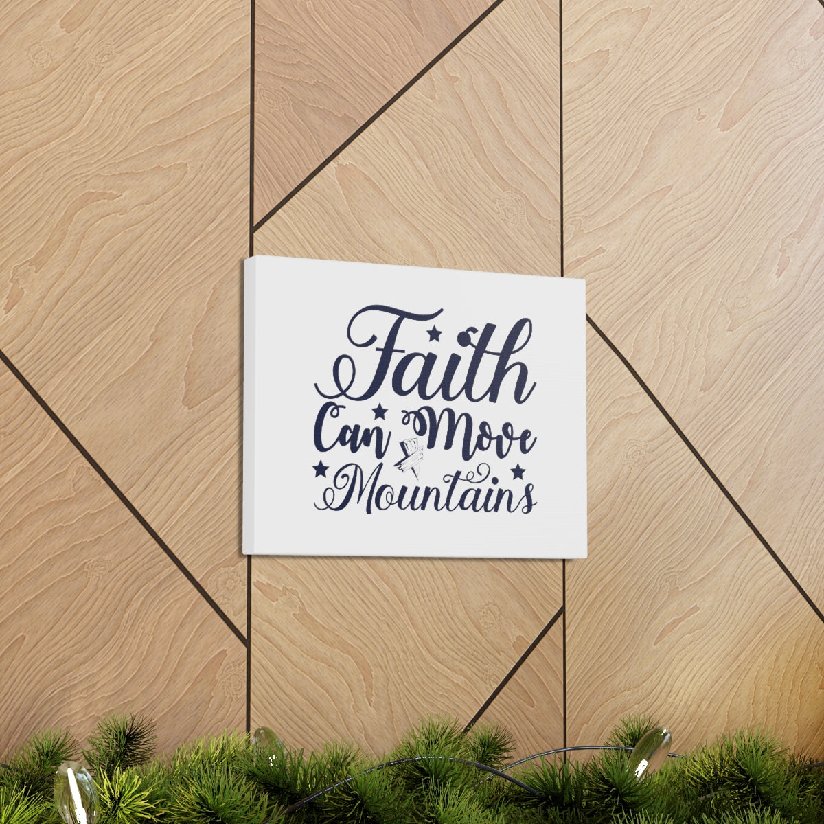 Scripture Walls Faith Can Matthew 17:20 Christian Wall Art Bible Verse Print Ready to Hang Unframed-Express Your Love Gifts