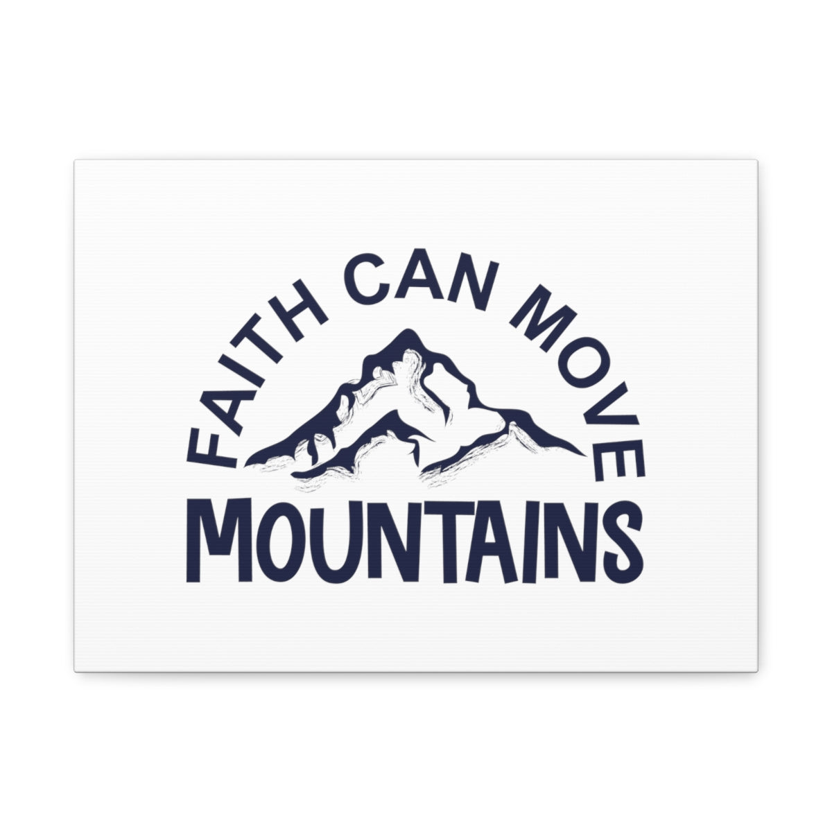 Scripture Walls Faith Can Move Mountains Matthew 17:20 Christian Wall Art Bible Verse Print Ready to Hang Unframed-Express Your Love Gifts